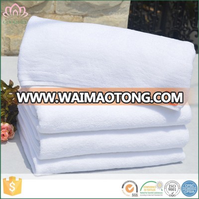 Plain Weave Hotel White Shower Washcloth Direct Factory