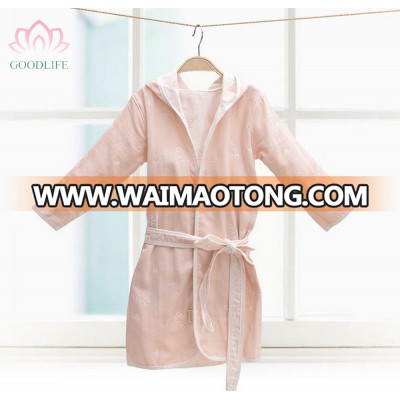 Bamboo Fiber Tencel Animal baby bathrobe towel