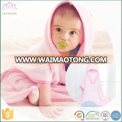 Bamboo Baby Bath Towel with Hood Ear Custom Logos Sweet Fox Cartoon