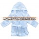 High Quality Bamboo Boys Girls Toddler Hooded Solid Color Cute Baby Bathrobe